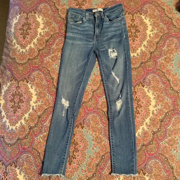 Levi’s Super Skinny Girls Jeans (KIDS) - Picture 1 of 4